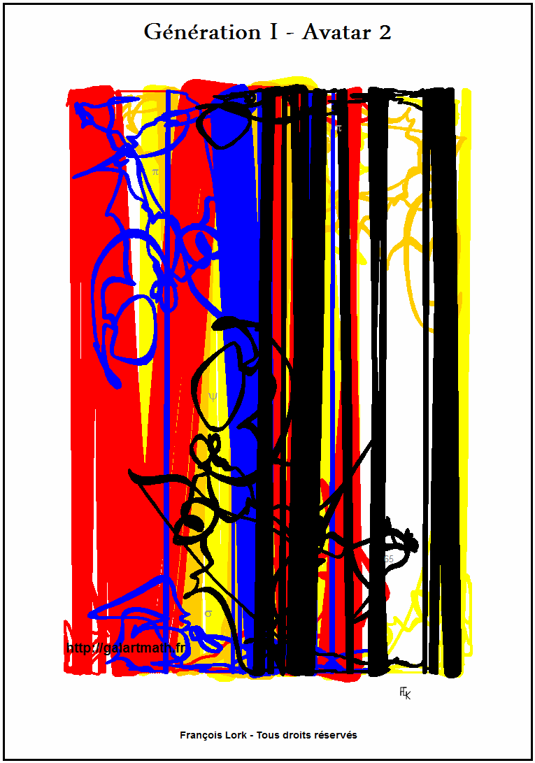 Génération I - Avatar 2 - Colonne Colorée - Coloured Column - A2 - FLK - 2015